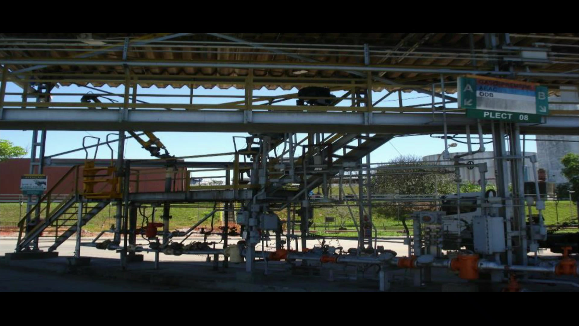 Estrutura de carregamento do Terminal TEDUC